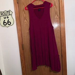 Plus Size Sleeveless Dress